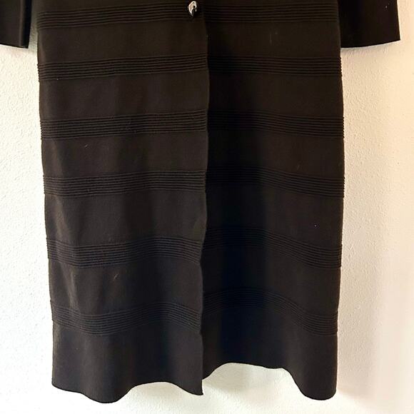 Clorinda long maxi cardigan duster button up knit sweater wool blend long S - Picture 6 of 10